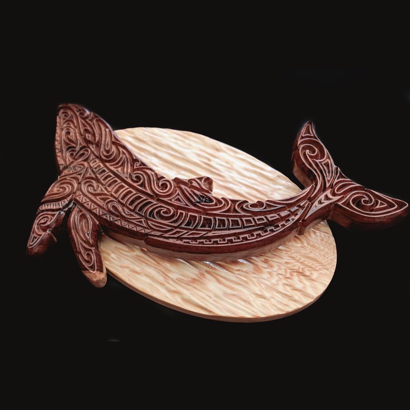 Mounted Whale