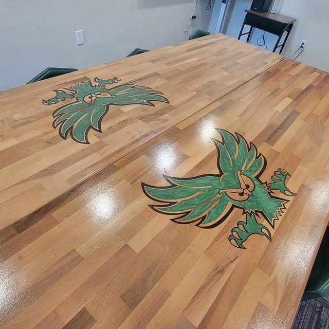 Butcher Block Pueo Table