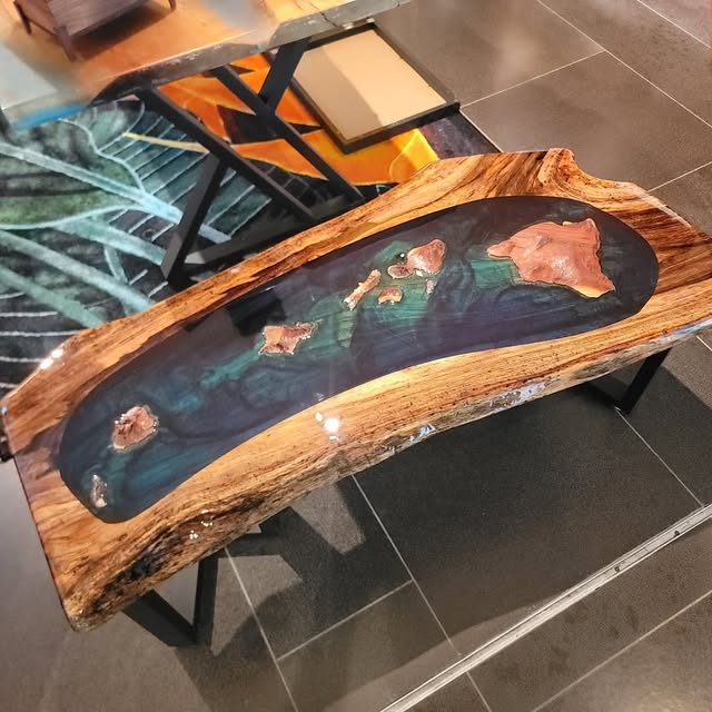 Live Edge Islands Coffee Table