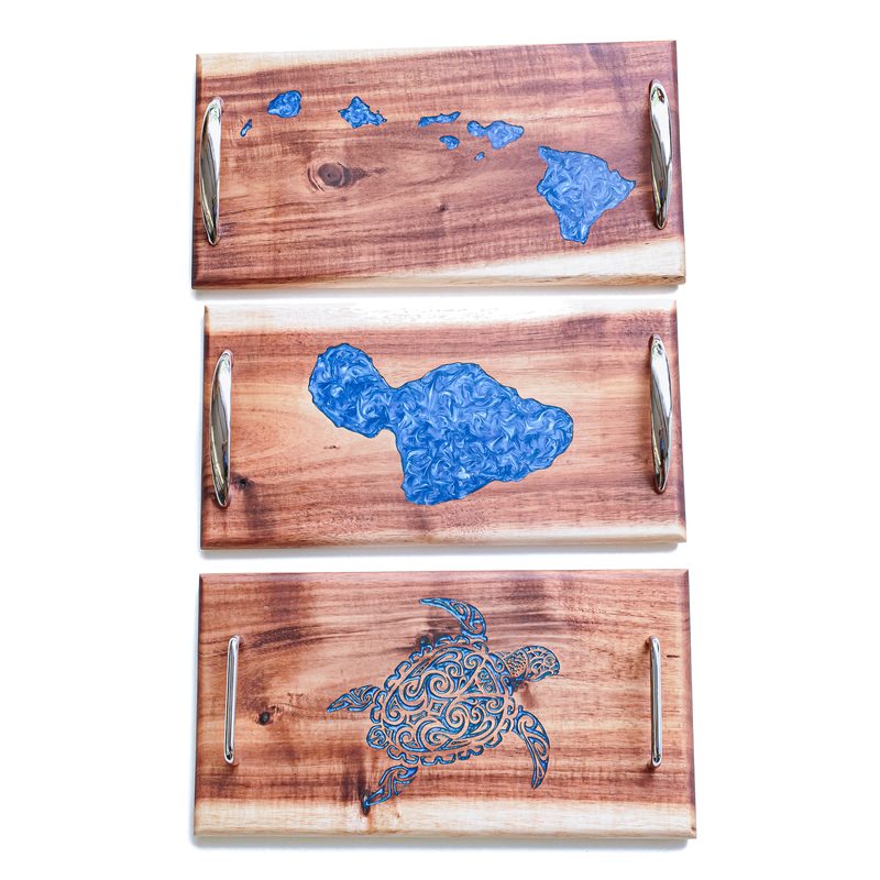 Serving Tray, Epoxy Fill