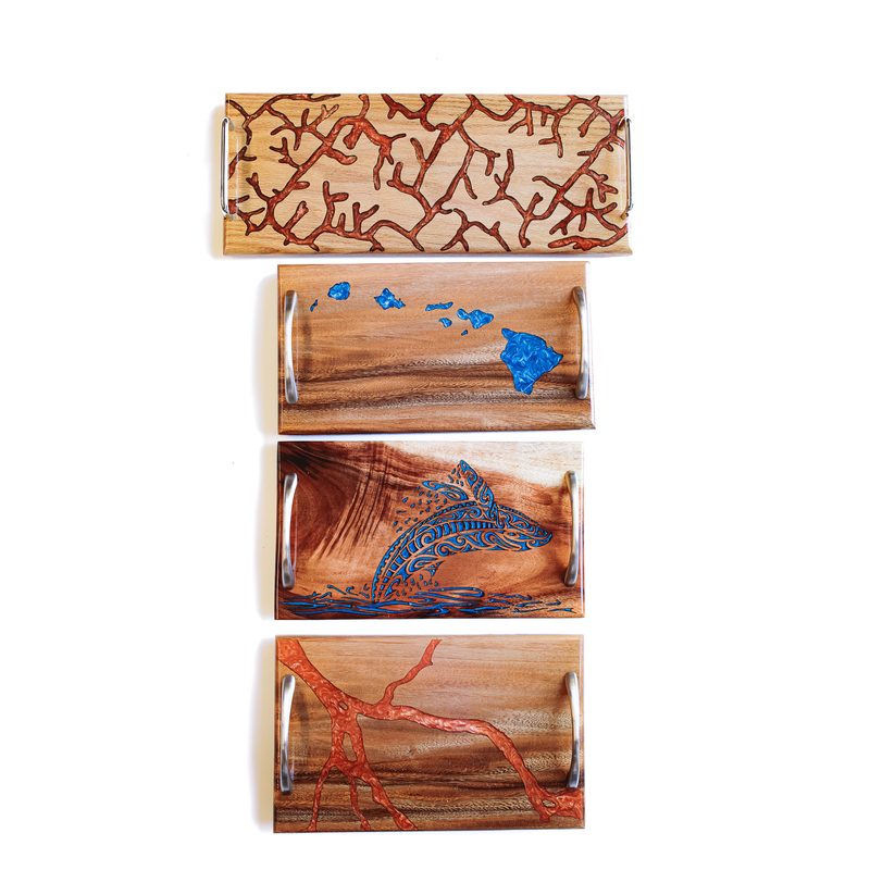 Serving Tray, Epoxy Fill